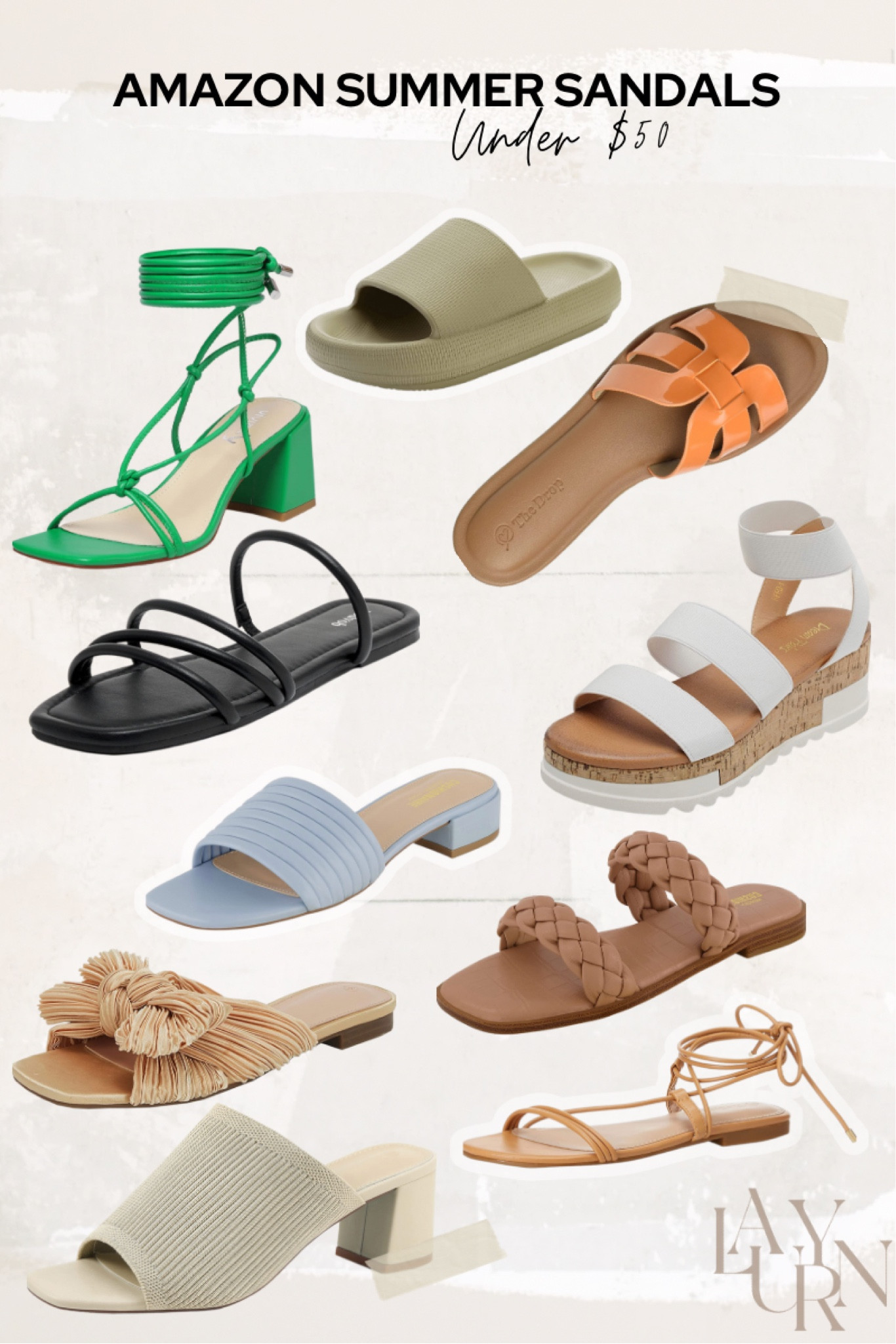 Amazon summer sandals under $50