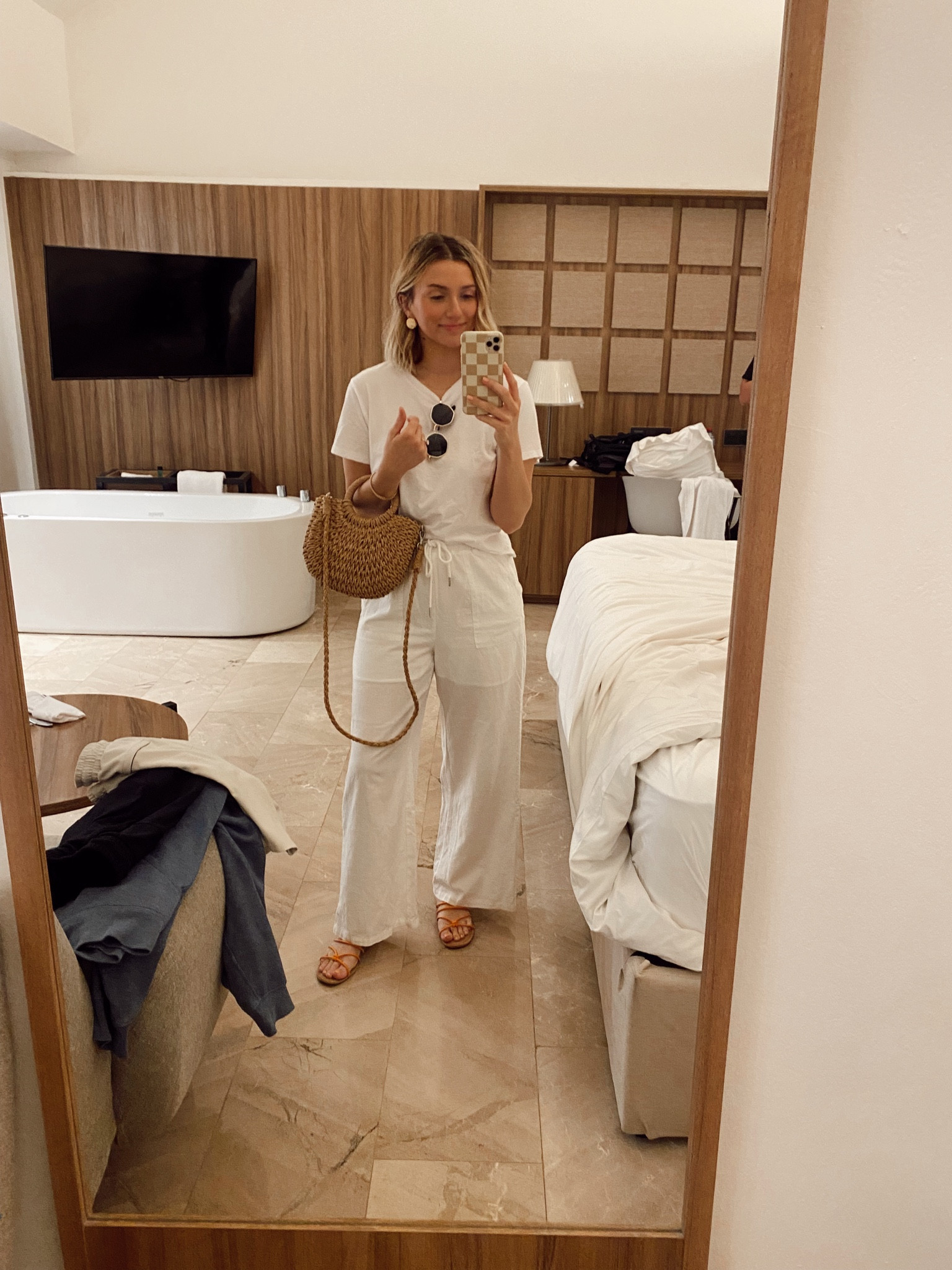 All white beach resort vacation look ☀️🌊

#LTKTravel