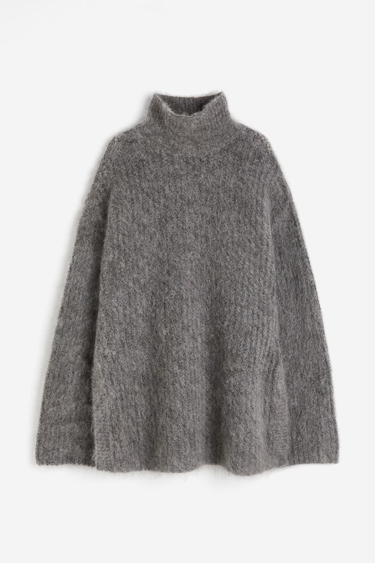 Mohair-blend turtleneck jumper | H&M (UK, MY, IN, SG, PH, TW, HK)