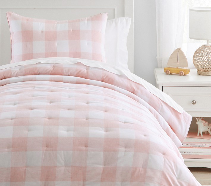 Buffalo Check Comforter & Shams | Pottery Barn Kids