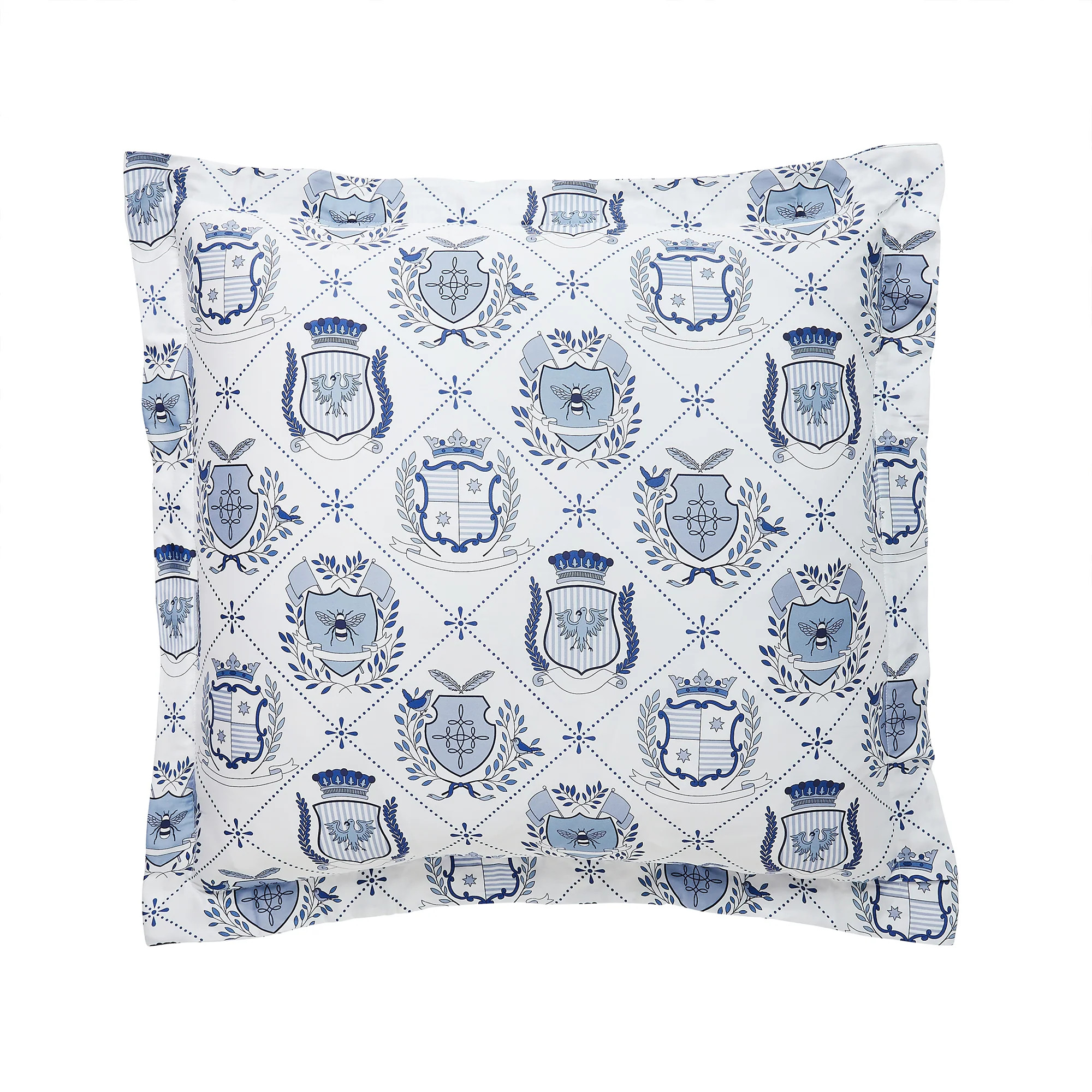 Royal Crest Sham | Caitlin Wilson Design