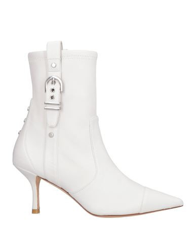 Stuart Weitzman Woman Ankle boots White Size 6.5 Leather | YOOX (US)