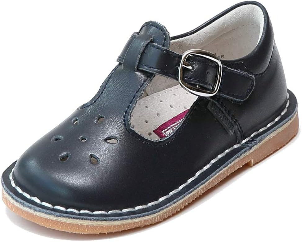 Joy Classic Leather Stitch Down T-Strap Mary Jane | Amazon (US)