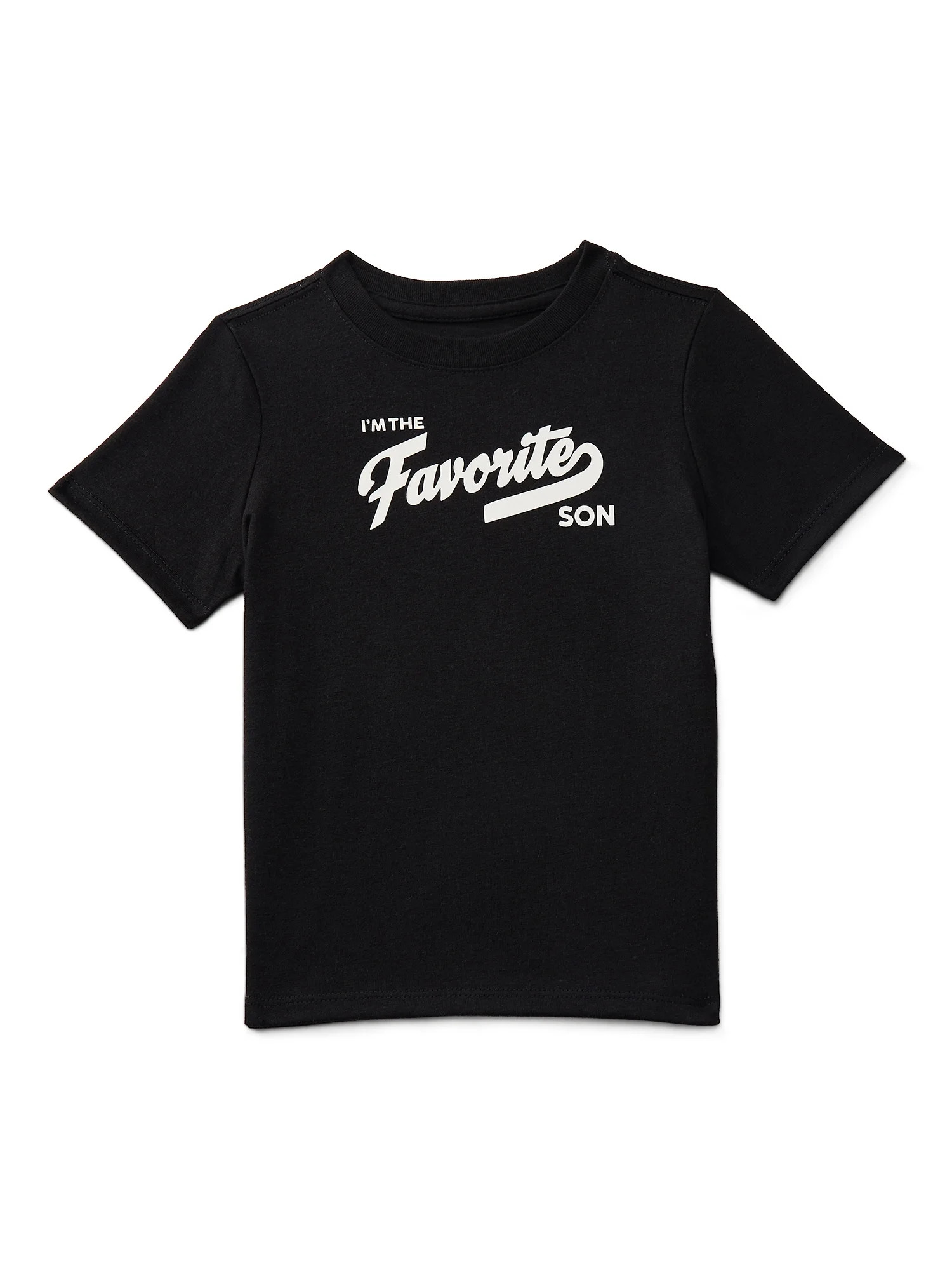 Wonder Nation Toddler Boys Short Sleeve Graphic T-Shirt, Sizes 18M-5T | Walmart (US)