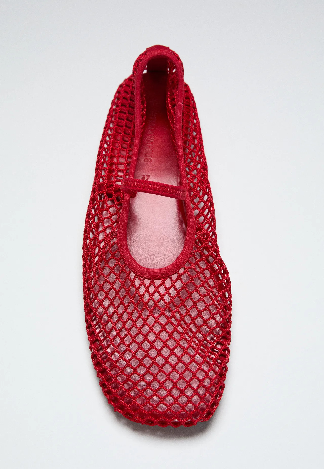 Mesh strap ballet flats - Women's fashion | Stradivarius United Kingdom | Stradivarius (UK)
