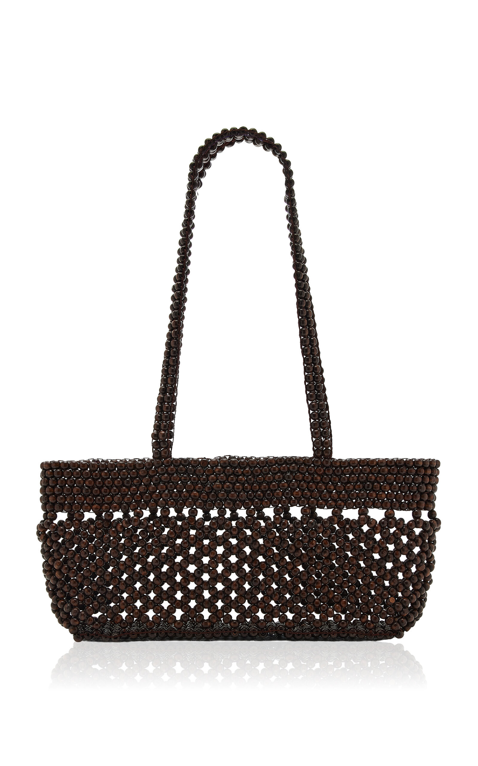 Cordera Wood-Beaded Mini Bag - Moda Operandi | Moda Operandi (Global)