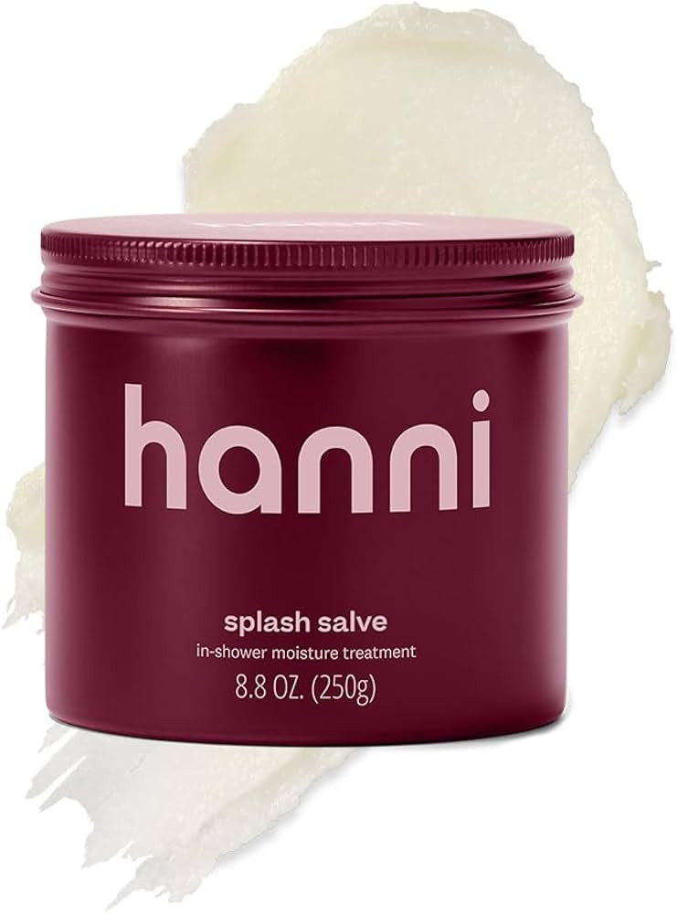 HANNI Splash Salve Body Mask, In-Shower Moisturizer with Coconut, Jojoba, Shea Butter & Glycerin,... | Amazon (US)