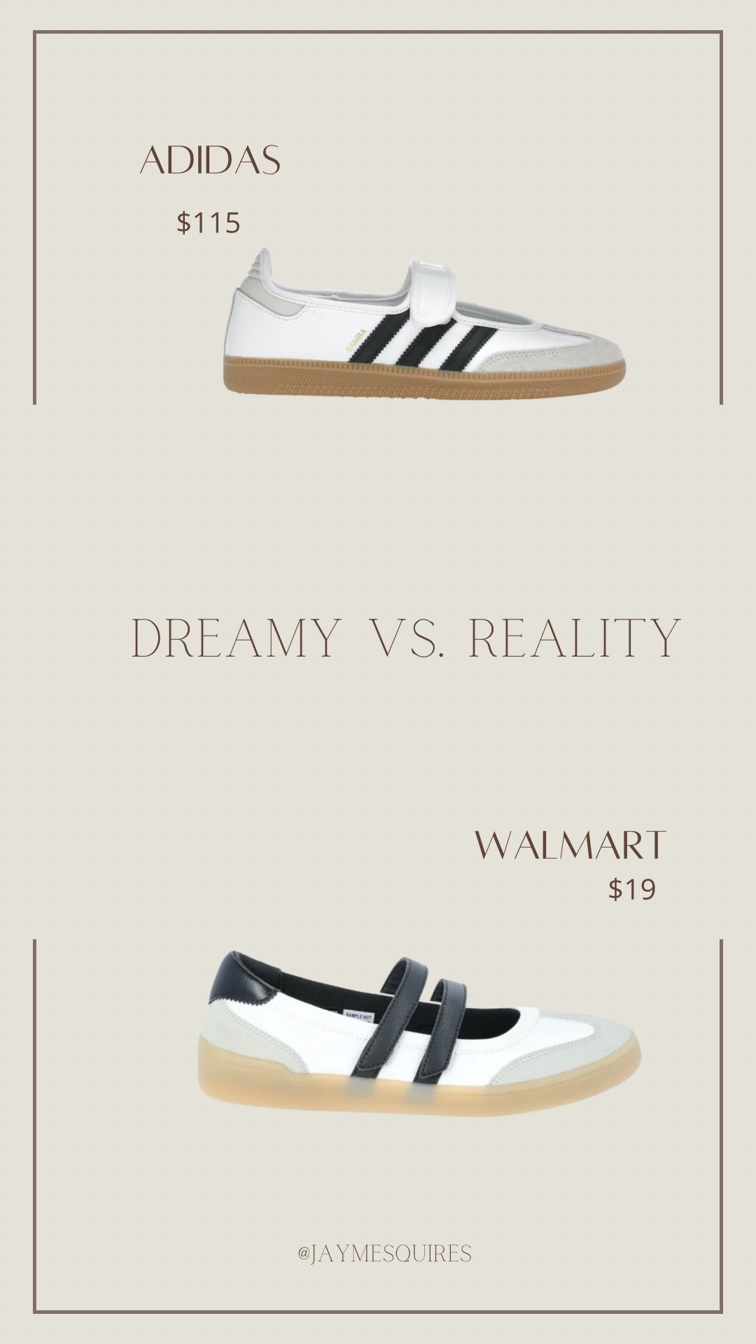 Adidas Jane Sambas meets the affordable Walmart Dupe! So darn cute. 

#LTKSaleAlert #LTKFindsUnder50 #LTKFindsUnder100