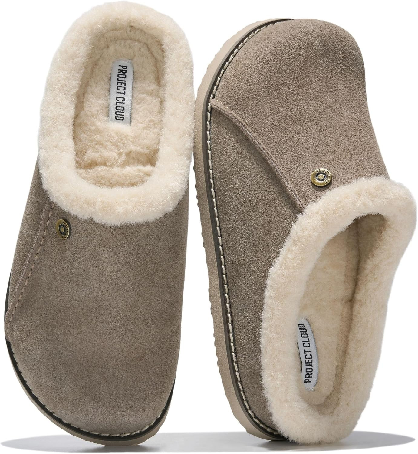 Project Cloud 100% Genuine Leather Clogs for Women Slip On Shoes for Women | Amazon (US)