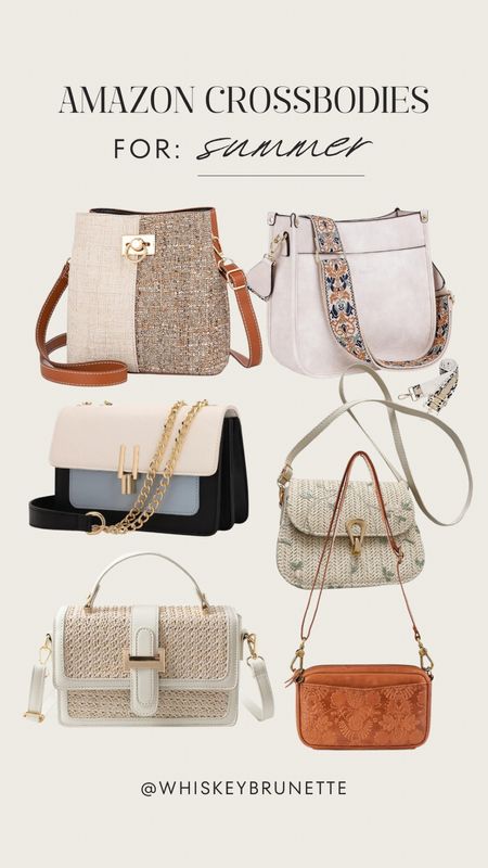 The cutest crossbody bags for summer! I love how unique each of these purses are and they would be so adorable paired with dresses, jeans, and more.

#LTKItBag #LTKMidsize #LTKFindsUnder100