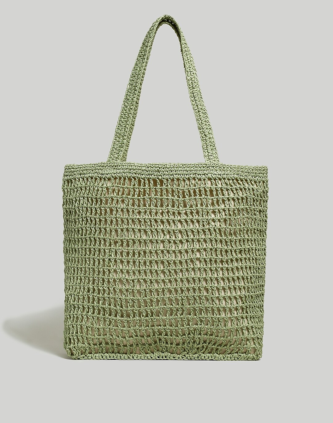 The Transport Tote: Straw Edition | Madewell