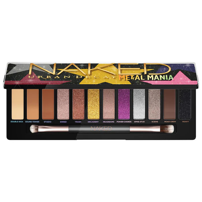 Naked Metal Mania Metallic Eyeshadow Palette | Sephora (US)