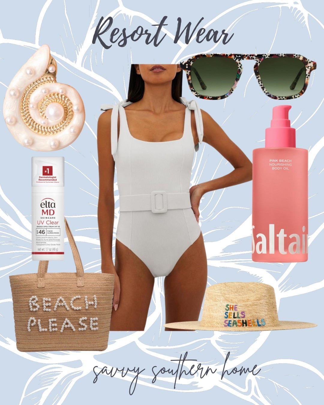 Still shopping for all the resort and beach wear for summer! This EltaMD is my go to face sunscreen and it’s currently on sale! These Krewe sunglasses are on their way to me also! ☀️ 

#resortwear #swimsuit #sunscreen #beach #summer

#LTKStyleTip #LTKSwim #LTKBeauty