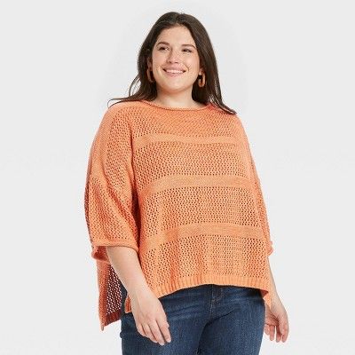 Women's Knit Pullover - Universal Thread™ Tan | Target