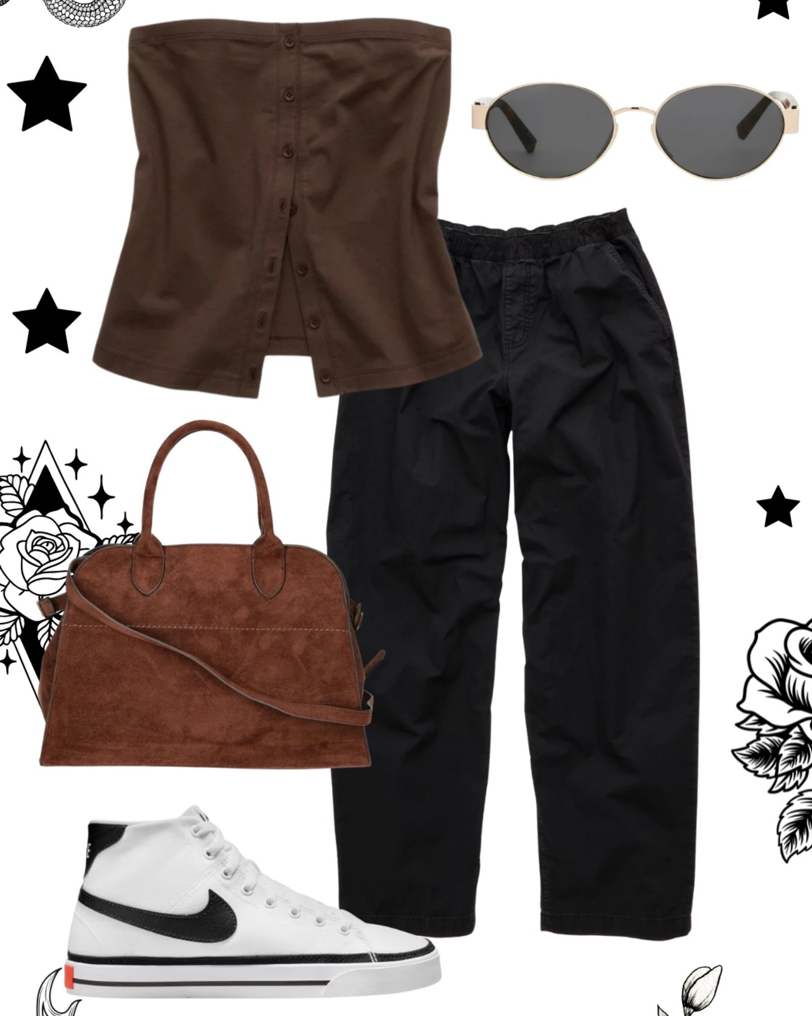 American Eagle edgy outfit inspo 

#LTKootd