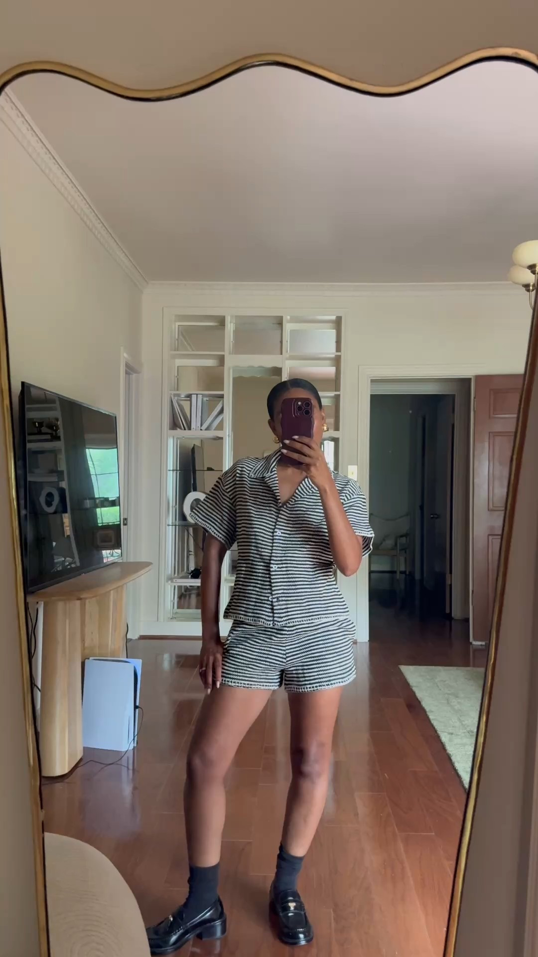 Vacation travel outfit: crochet top and matching shorts 

#LTKStyleTip #LTKShoeCrush #LTKTravel