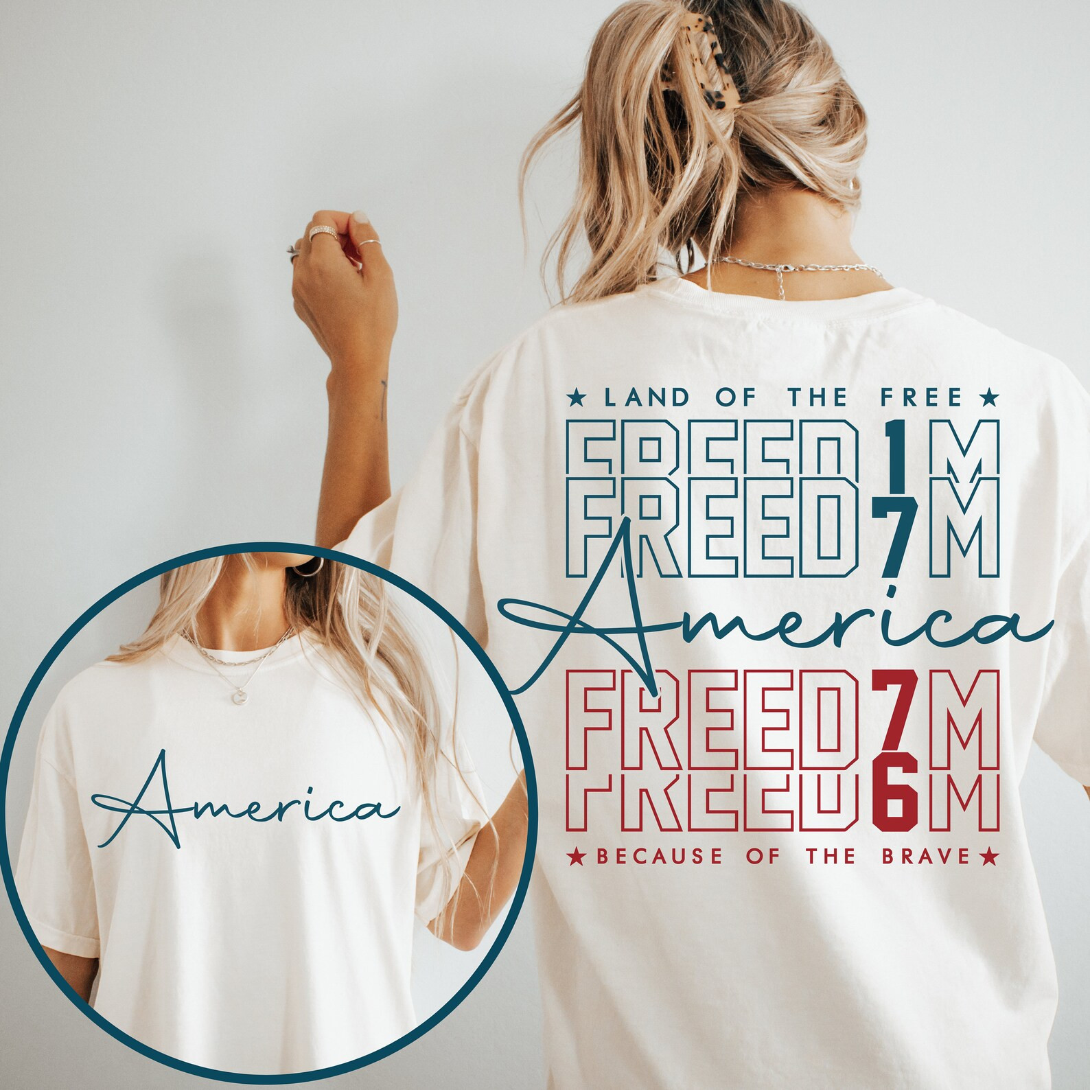 Comfort Colors®, USA Shirt, Red White and Blue, America Shirt, 1776, Retro 4th of July Shirt, Co... | Etsy (US)