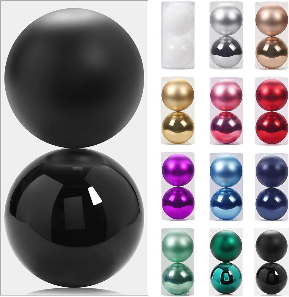 SY Super Bang Large Christmas Ornaments Set, Christmas Tree Ornaments for Holiday, Party, Hallowe... | Amazon (US)