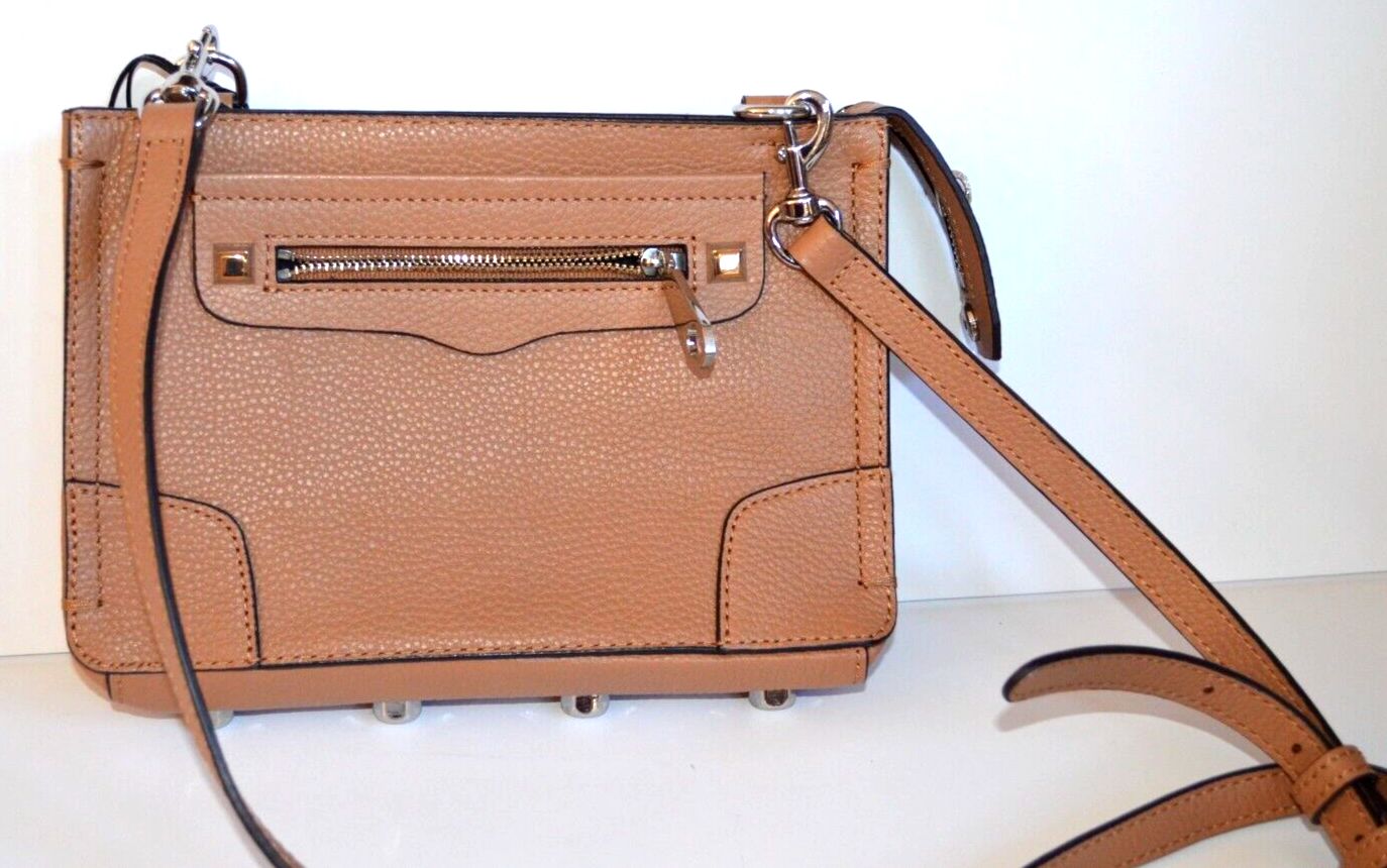 Rebecca Minkoff Regan Crossbody Desert Tan New Leather bag Purse | eBay AU
