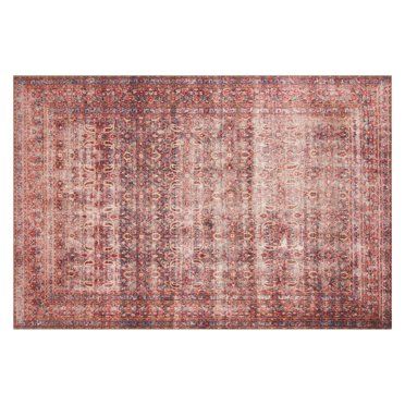 Loloi II Layla LAY-11 Printed Cinnamon / Sage Oriental Area Rug 5'-0" x 7'-6" - Walmart.com | Walmart (US)