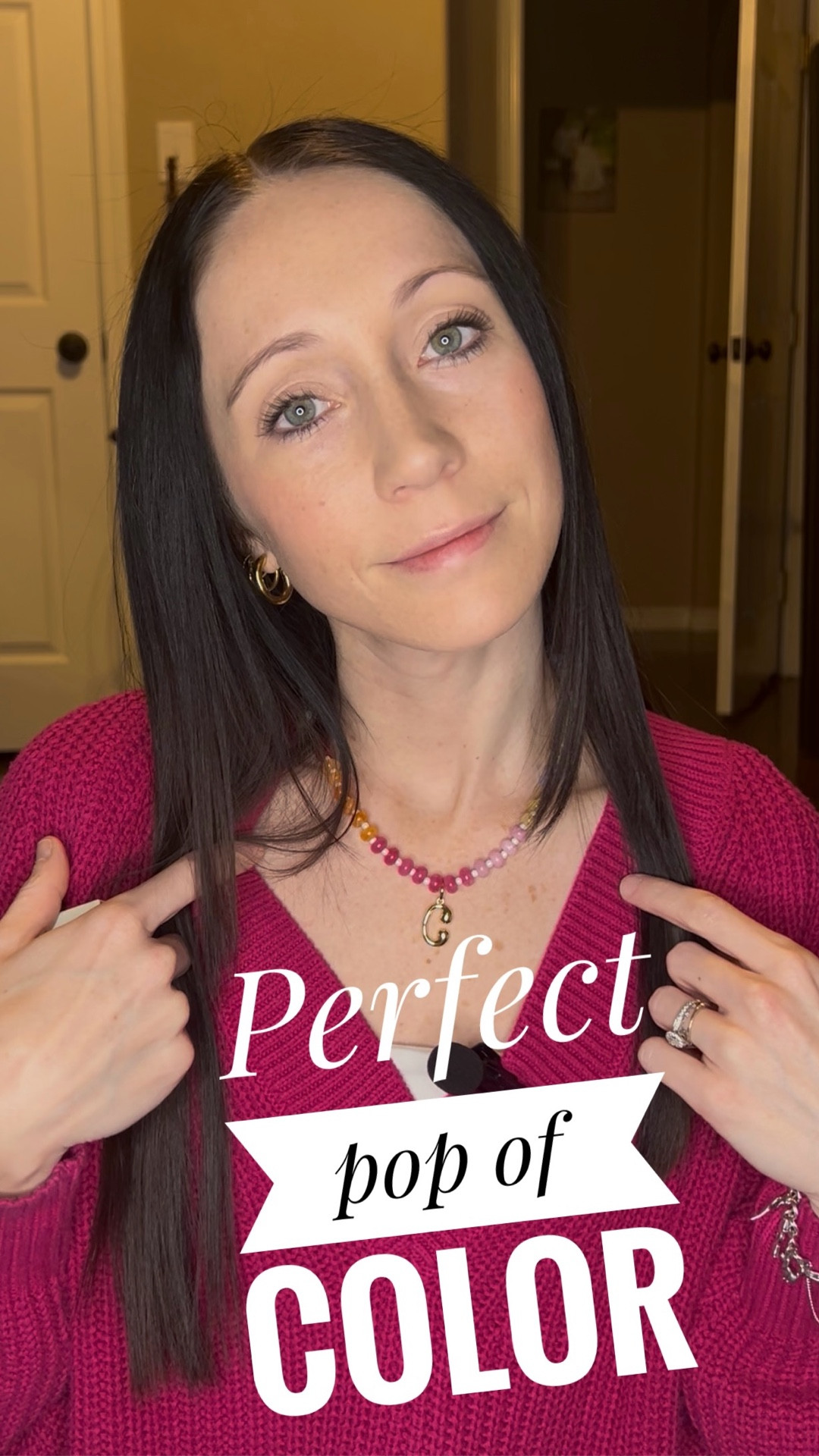 Perfect pop of color! 

#LTKmomlife #LTKgrwm #LTKootd