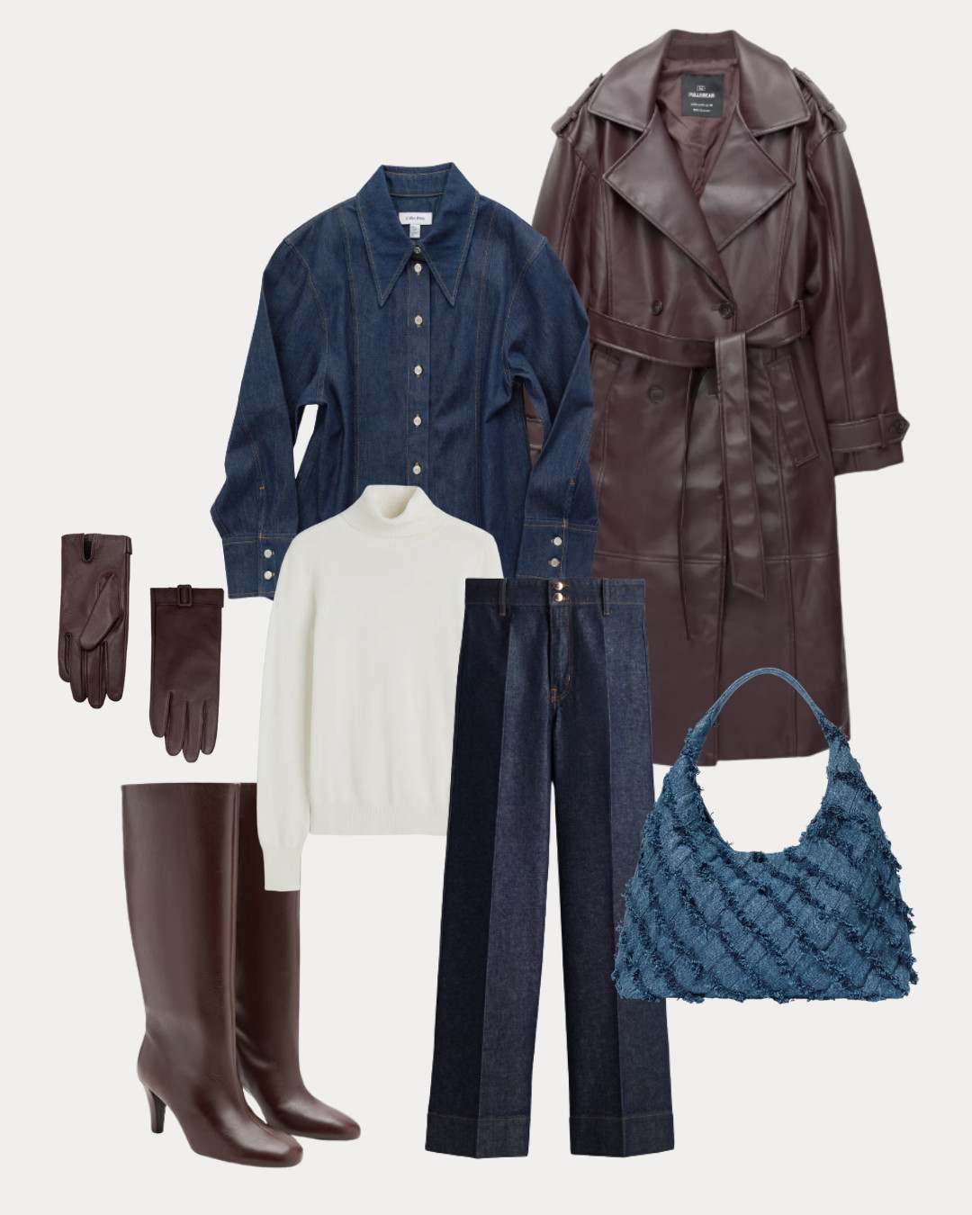 Ledermantel - die neuen Trenchcoats der Saison mit Double Denim kombiniert - Jeans Style Tip 

 #LTKstyletip #LTKjeans #LTKautumn