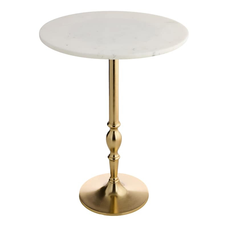 Timmothy Accent Table, Gold | At Home
