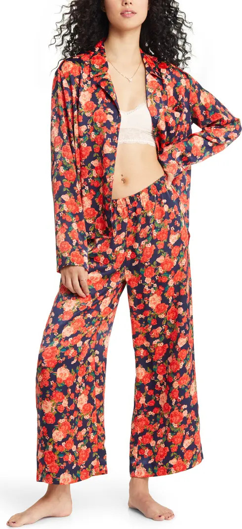 Satin Pajama Set | Nordstrom