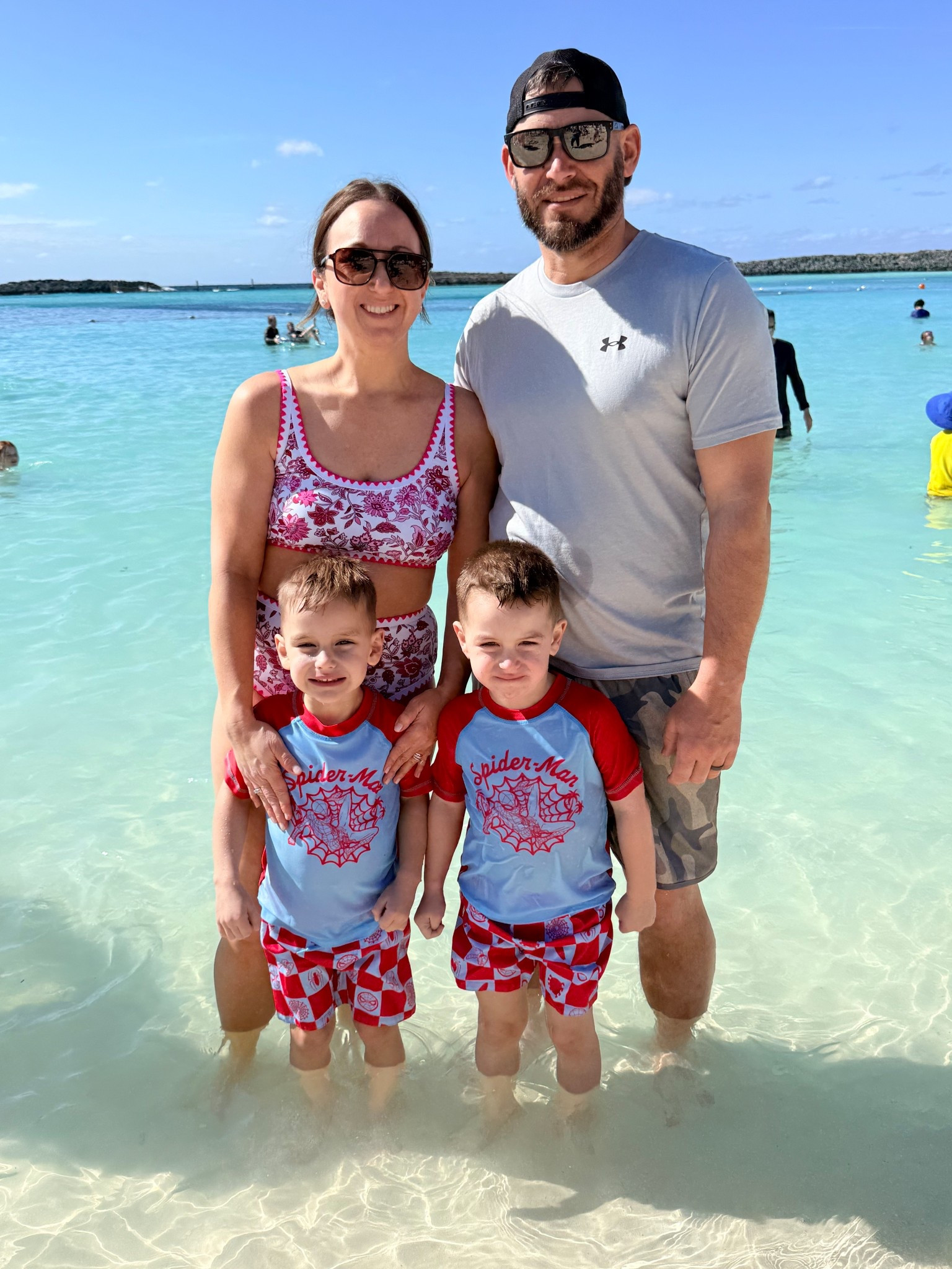 Day 2 of our cruise at Castaway Cay 🌴
Swimsuits linked 🤍

#LTKTravel
