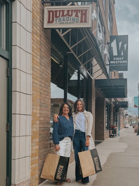 Mother’s Day trip with my Mom! Do we look alike or what? @duluthtradingcompany is my Dad and Derek’s favorite place to shop, but ladies, they have the BEST stuff for us too! Be sure to check out Duluth Trading Co for all your Mother’s Day gifting! #DTCpartner 

#LTKmidsize #LTKsalealert #LTKstyletip