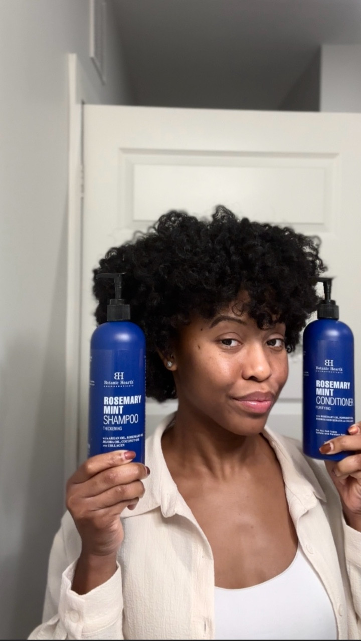 If your scalp isn’t healthy… your hair won’t thrive 🌿

I tried the Rosemary Shampoo & Conditioner from @botanichearthglobal, and I love how focused the formula is on botanical ingredients that support scalp health and hair growth.

Plus.. a little goes a LONG way with both products, which makes wash day feel so much easier.

Clean ingredients. Refreshed scalp. Happy curls ✨

Do you use rosemary in your hair routine?

#LTKselfcare #LTKBeauty #LTKgrwm