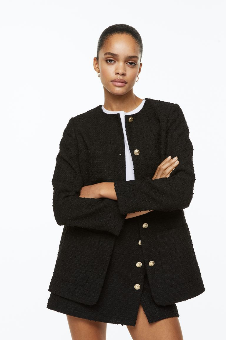 Bouclé-Jacke | H&M (DE, AT, CH, NL, FI)