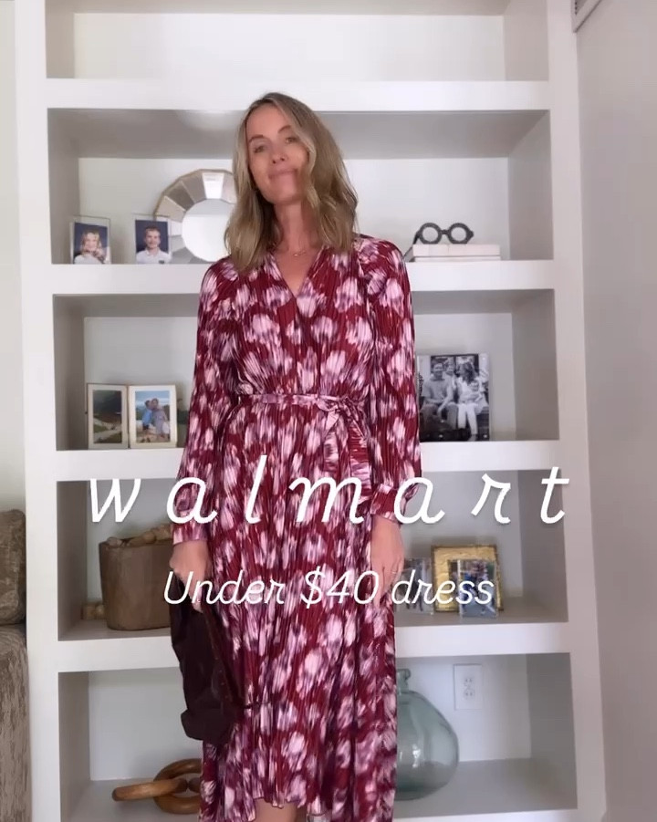 let’s talk about this @walmart dress… so flattering and perfect for dressier fall events 🤎 comes in other classic neutral colors and can you believe it’s under $40?! @walmartfashion #walmartpartner #walmartfashion

#LTKStyleTip #LTKParties #LTKBacktoSchool