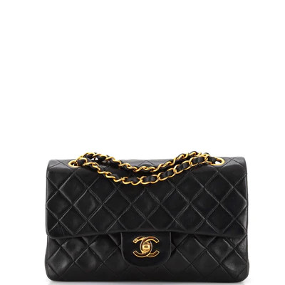 Vintage Classic Double Flap Bag Quilted Lambskin Small | Rebag