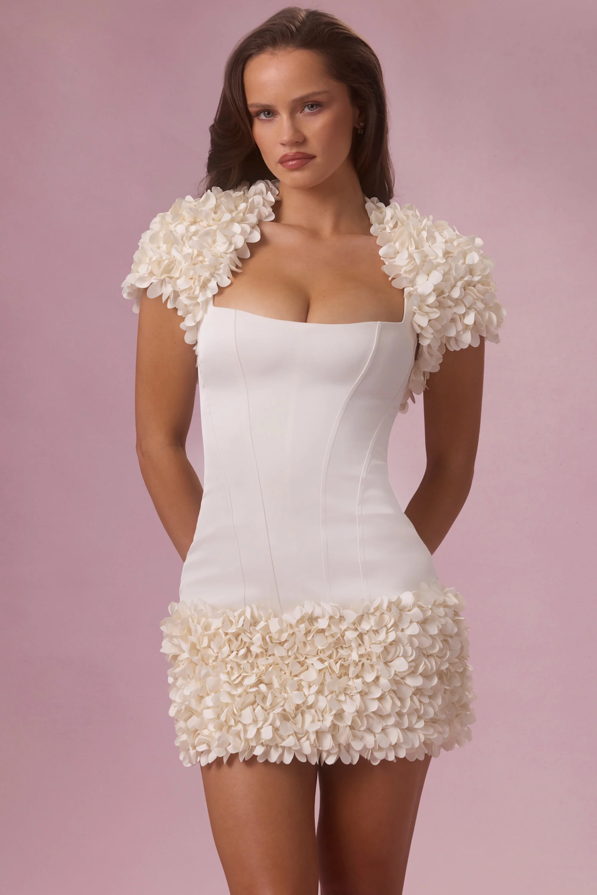 Cropped Bolero  in Ivory | Oh Polly