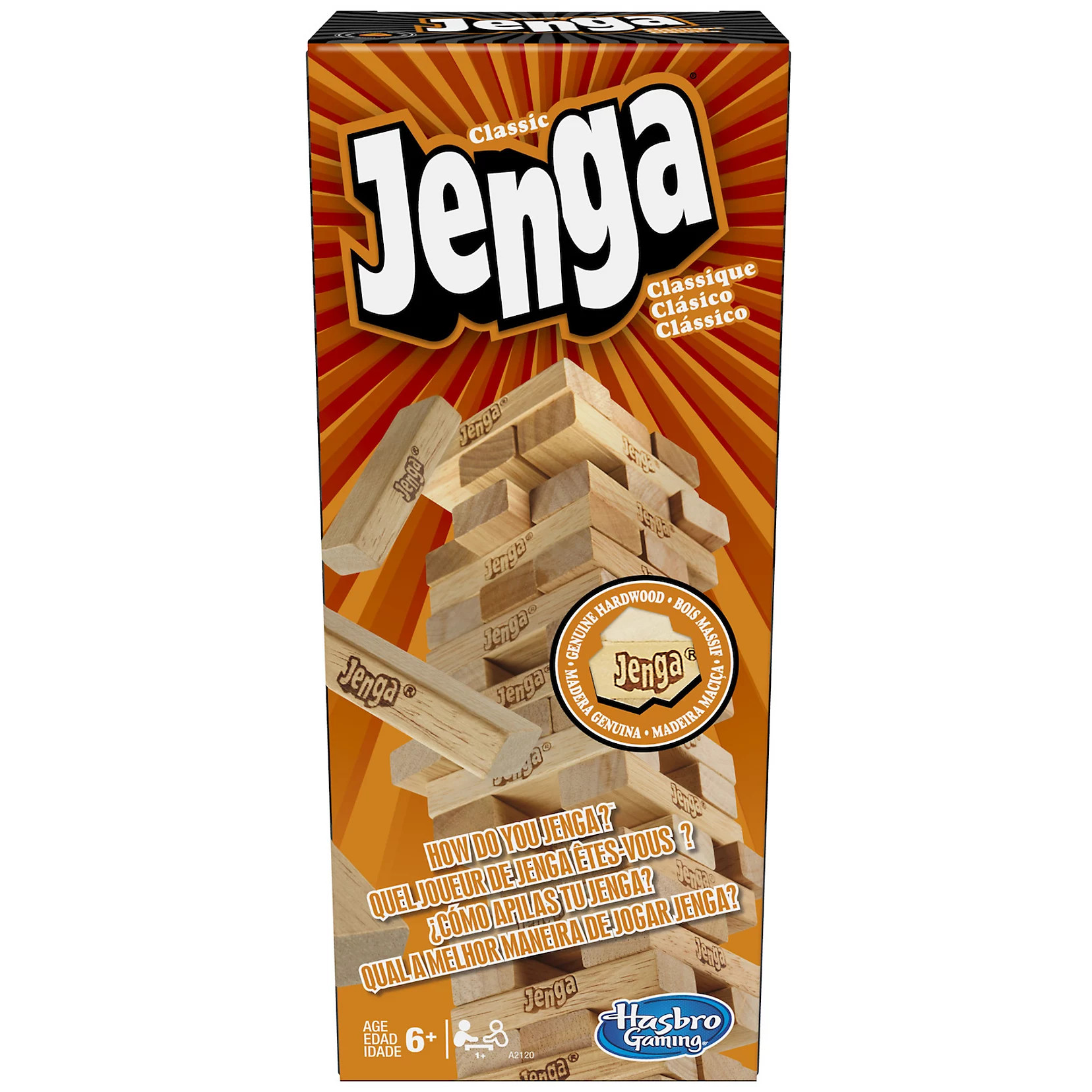 Jenga Classic Game by Hasbro | Kohl's