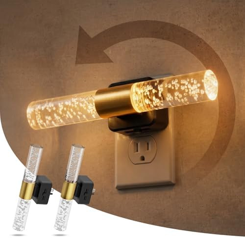 L LOHAS LED Night Light, Night Lights Plug into Wall, Dimmable, Rotating | Amazon (US)