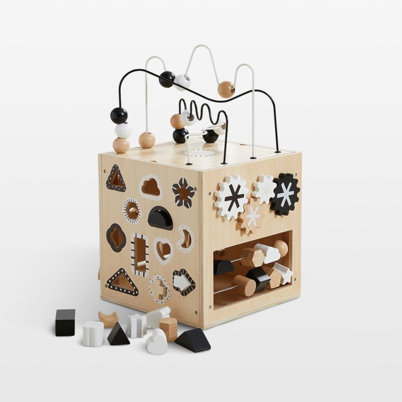 Wonder & Wise by Asweets Baby Busy Box Toy + Reviews | Crate & Kids | Crate & Barrel