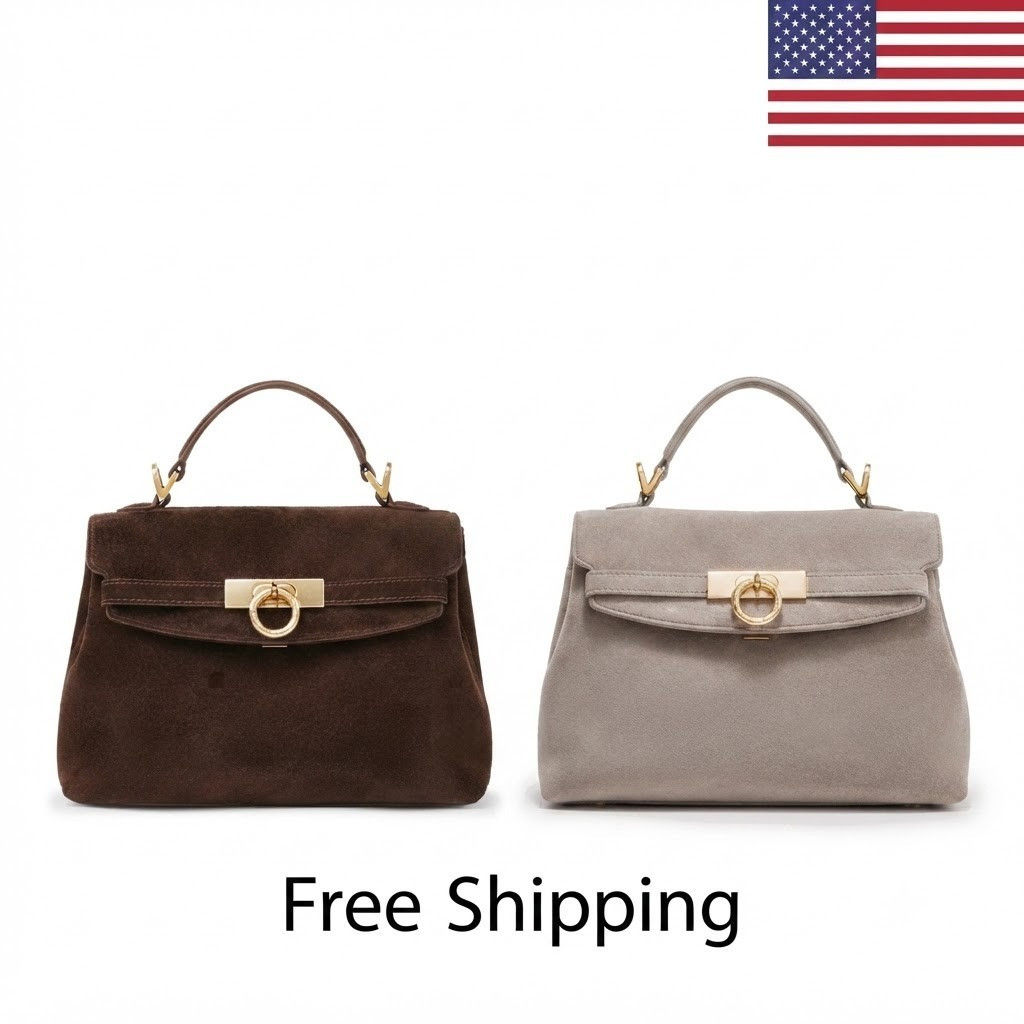 Parisa Wang Grace Soft Top Handle Bag (Small/Suede) MSRP $458 🔥New🔥 | eBay US