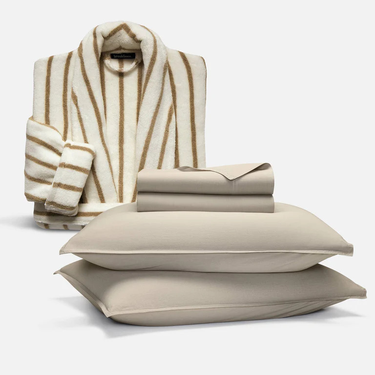 Washed Classic Percale Holiday Hosting Bundle | Brooklinen