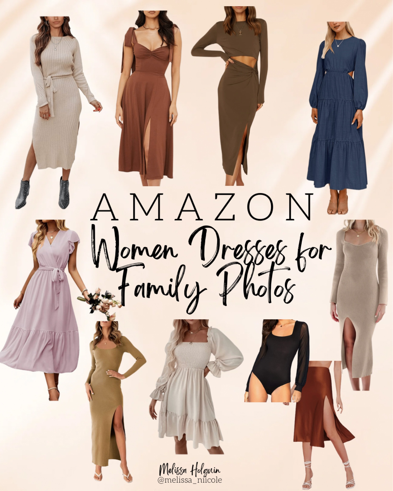 Fall Women Dresses for Family Photos. Neutral Fall Dresses. Women Dress for Family Photos. Fall Wedding Guest Dresses. 

#LTKwedding #LTKunder50 #LTKSeasonal