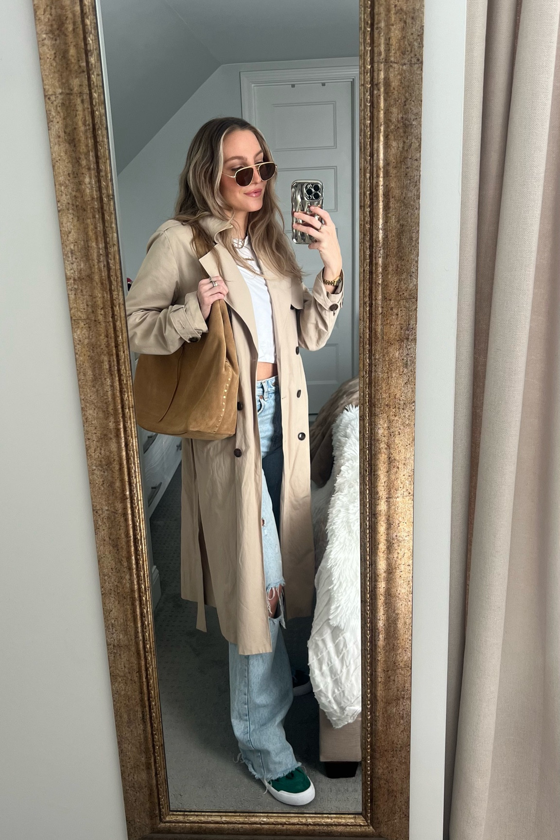 spring ootd 💚 

#LTKstyletip #LTKfindsunder100 #LTKSeasonal