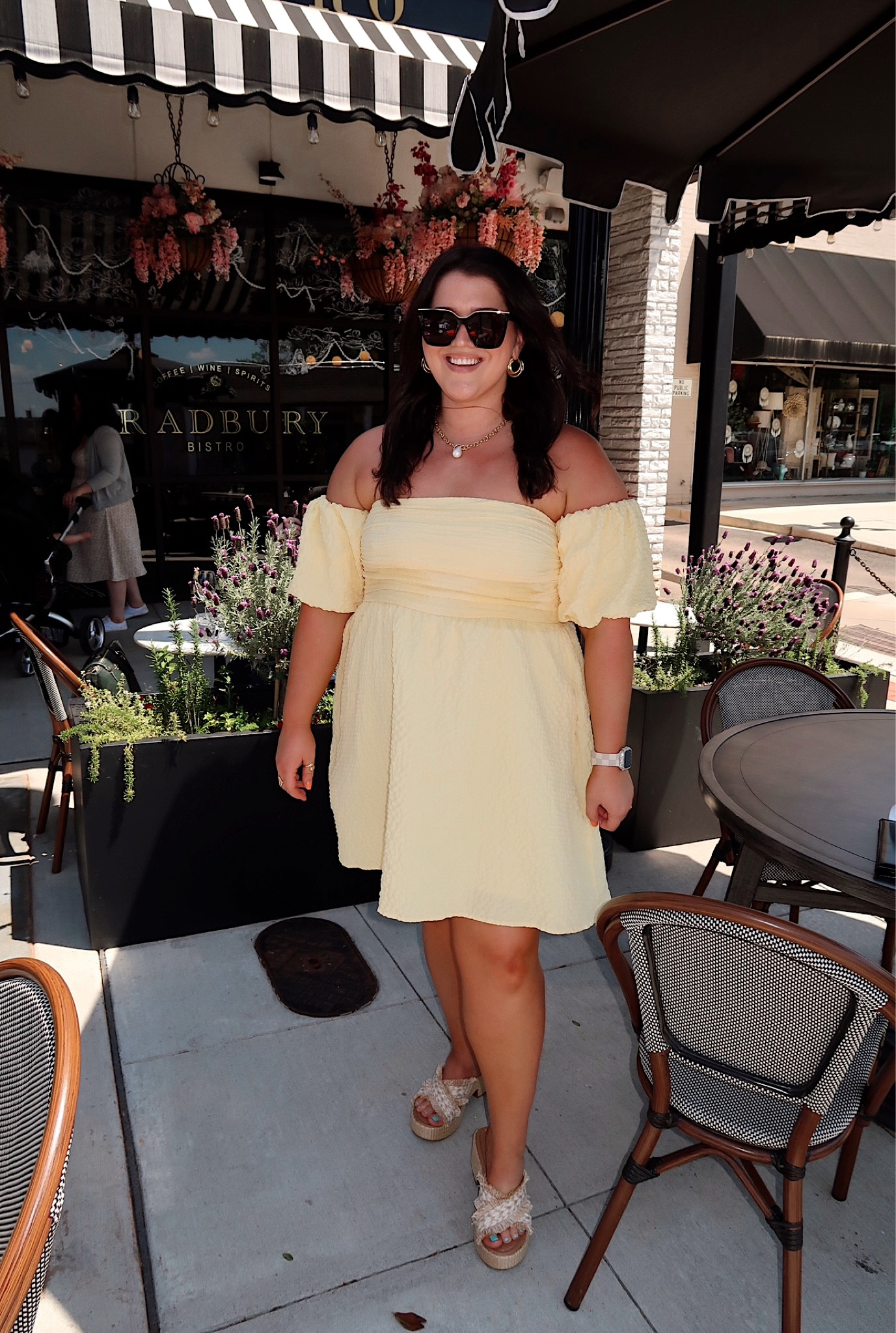 Yellow for Summer ☀️ Exact romper sold out, linking similar. Wearing a XL, tall. 

#LTKMidsize #LTKStyleTip #LTKSeasonal