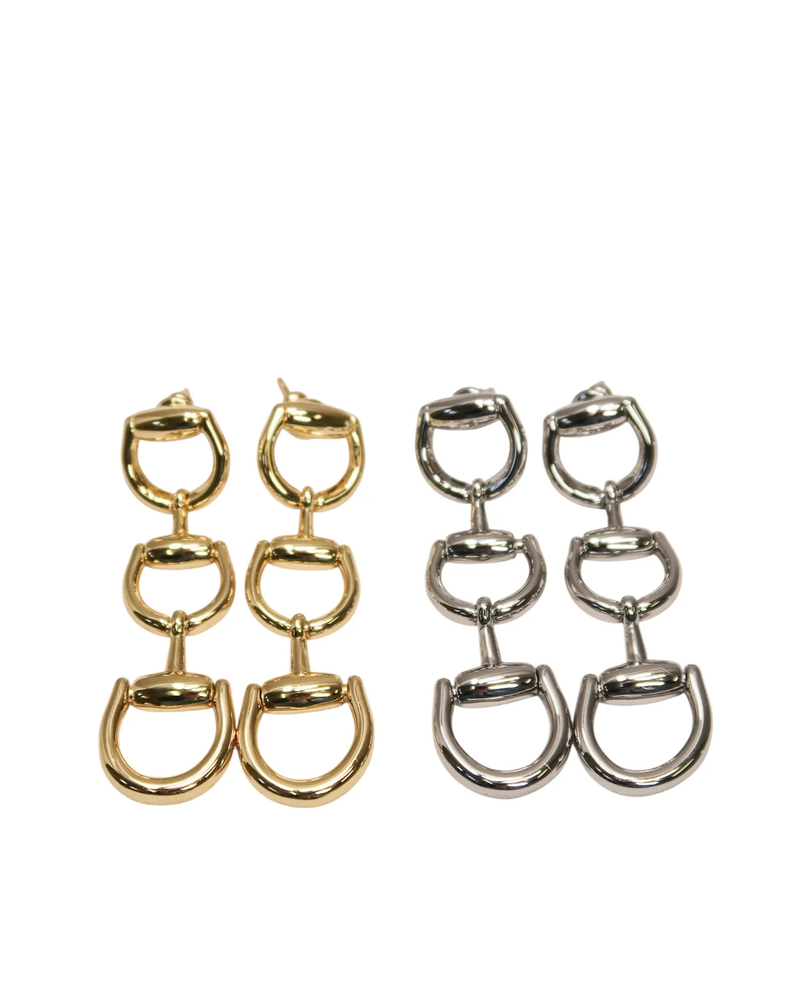 Lucky Horse Bit Earrings 316L Stainless Steel Earrings | KC Chic Designs