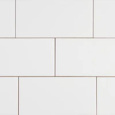 Random Sized 3" x 6" Ceramic Subway Tile in White | Wayfair North America