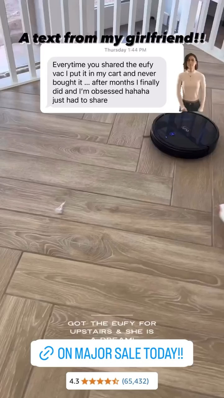 The Eufy cordless vacuum is on major sale! Great gift idea for the new home owner!

Amazon
Home find
Floor cleaner

#LTKHome #LTKSaleAlert #LTKHoliday