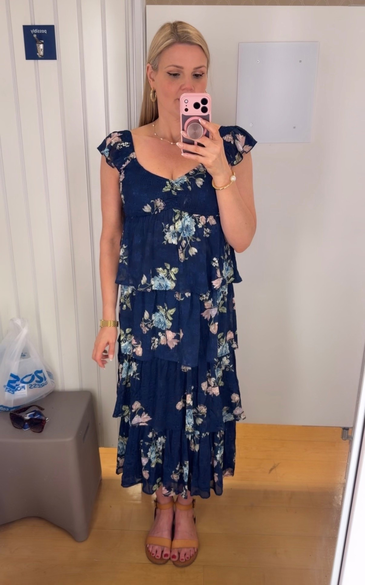 Pretty floral maxi dress with flowy tiers. Perfect for a spring wedding guest!

#LTKSeasonal #LTKWedding #LTKootd