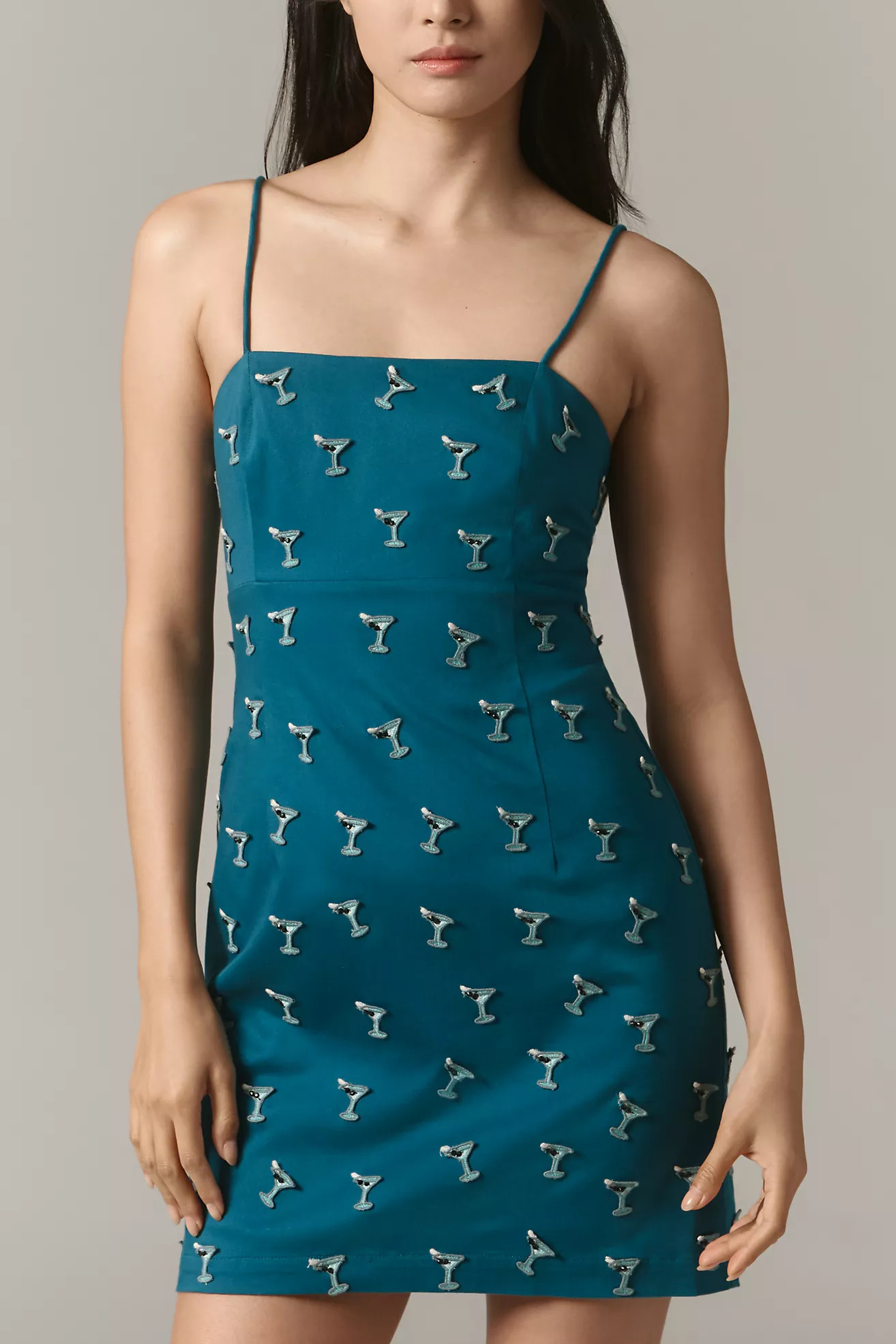 The Brynne 3D Spaghetti-Strap Dress by Maeve | Anthropologie (US)