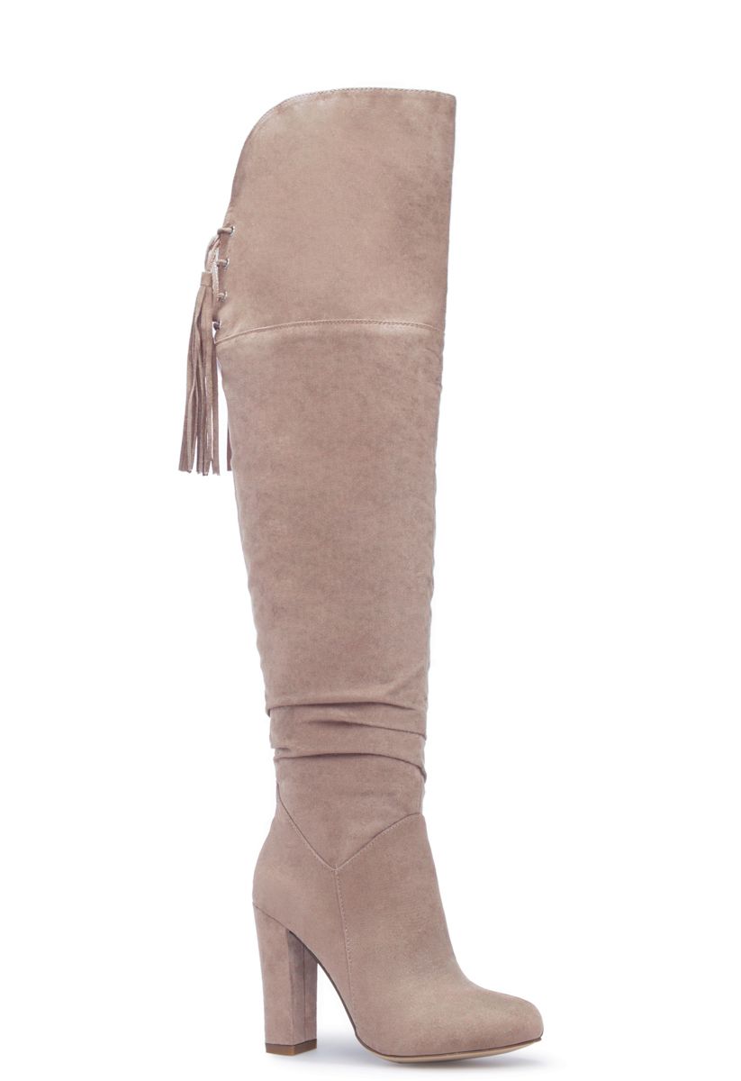 ShoeDazzle Boots Cortlynn Womens Brown Size Standard | Shoe Dazzle