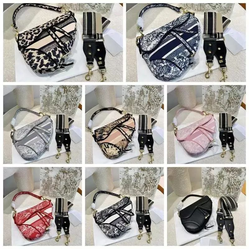 Designer Bags 2022 Newest Ladies Luxury Black High Quality Leather Saddles Bag Handbags Ladies Cr... | DHGate
